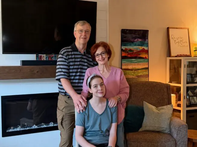 Paul, Rebecca and Caitlin Racenet