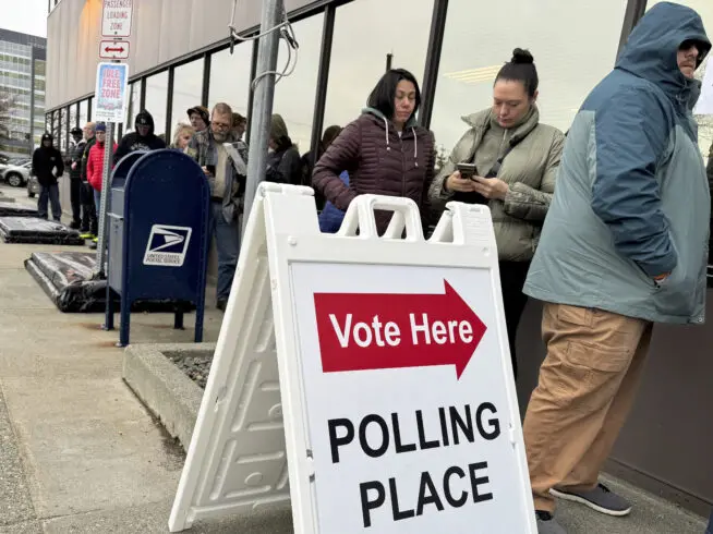 Voters in Anchorage