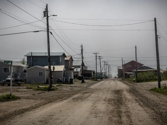 Dirt road, Nome, Alaska